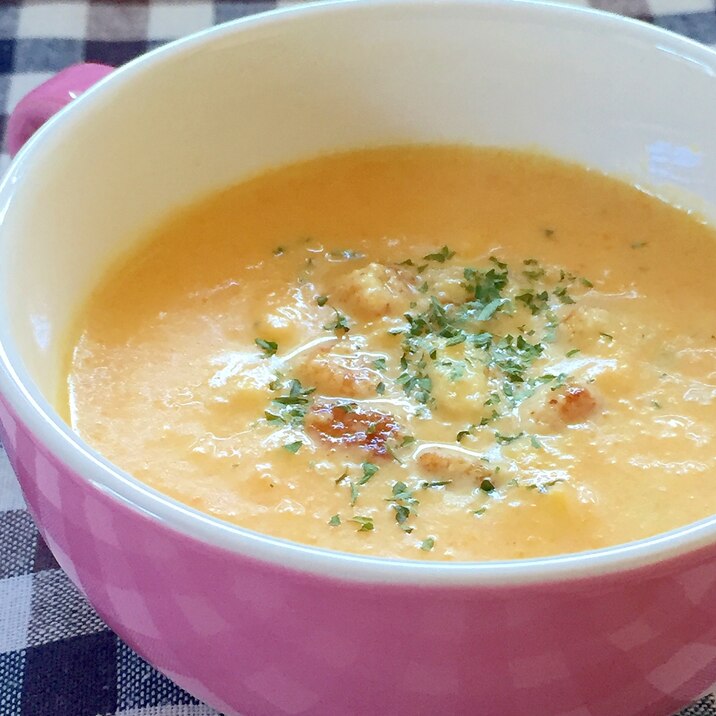 ほんのり甘い♡にんじんポタージュ